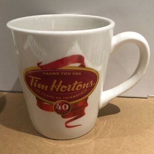 Tim Hortons 40 Years Anniversary Mug